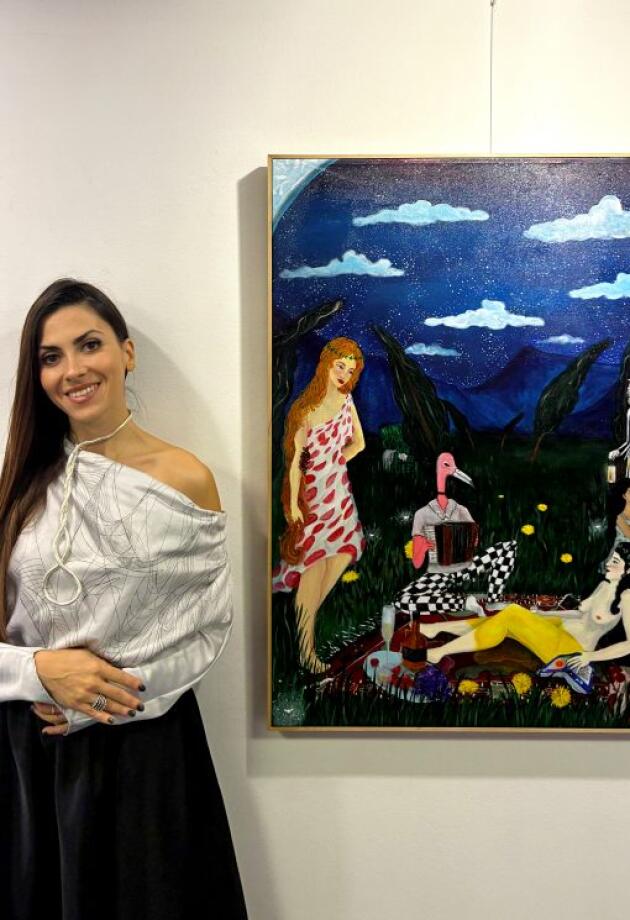 Bh. umjetnica Hanna Dujmović osvaja Strasbourg izložbom u Palais de l’Europe