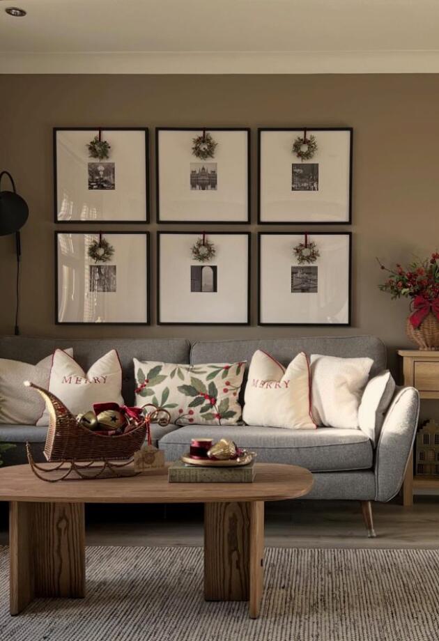 Praznični trik za dekor: Kako postići chic, a ne kič efekat na zidu?