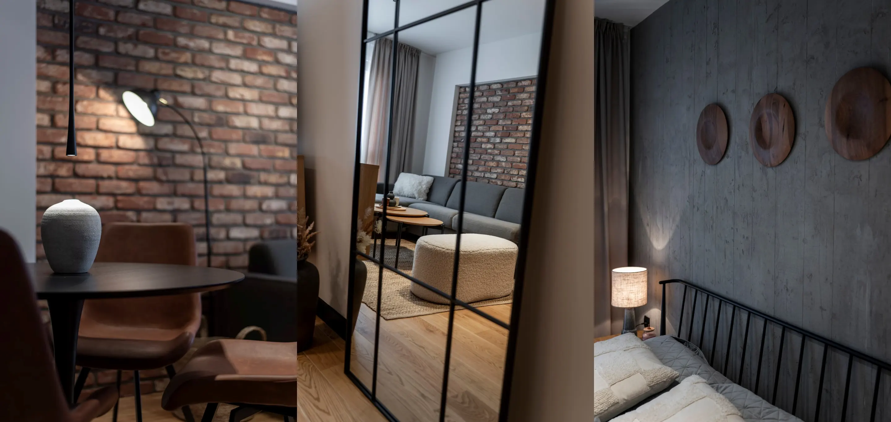 Inspirišite se industrijskim stanom u Sarajevu od 48 m² u kojem je cigla glavni karakter