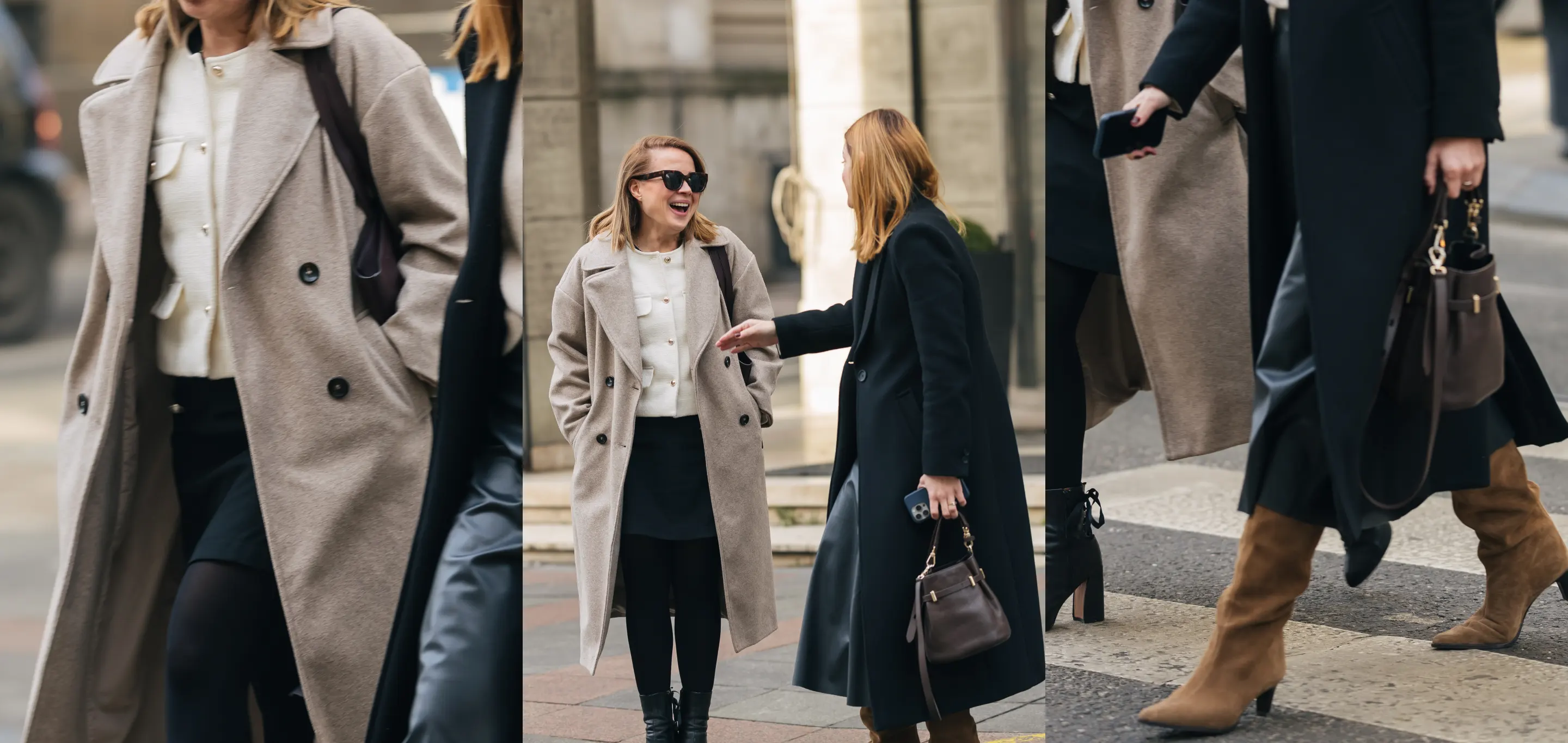 Nismo morali ići dalje od pješačkog na Titovoj da pronađemo dobre zimske outfite za posao