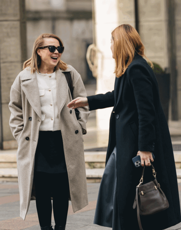 Nismo morali ići dalje od pješačkog na Titovoj da pronađemo dobre zimske outfite za posao