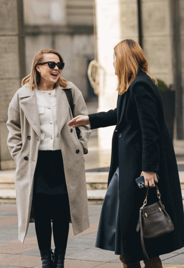 Nismo morali ići dalje od pješačkog na Titovoj da pronađemo dobre zimske outfite za posao