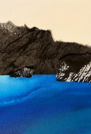 Slikarstvo bez intervencije: Umjetnica koja slika lišćem i naplavinama izlaže u Splitu