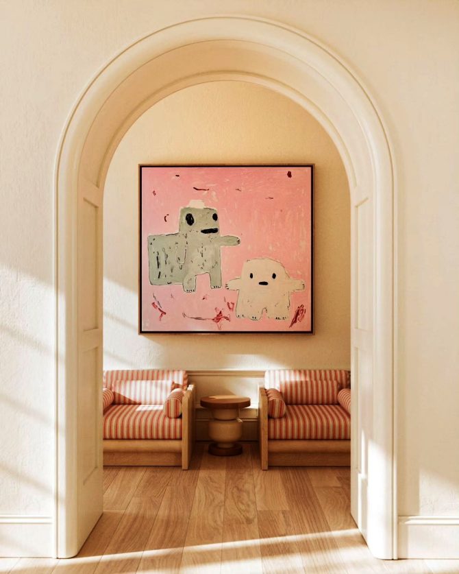 Umjesto klasičnih stolića biramo stalke koje smo pronašli u JYSK radnji u Sarajevu