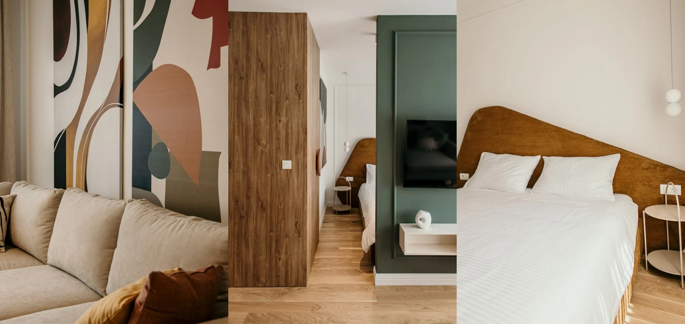 Stan kod Narodnog pozorišta od 40 m² će vas inspirisati da razmišljate u krivinama, a ne u kvadratima