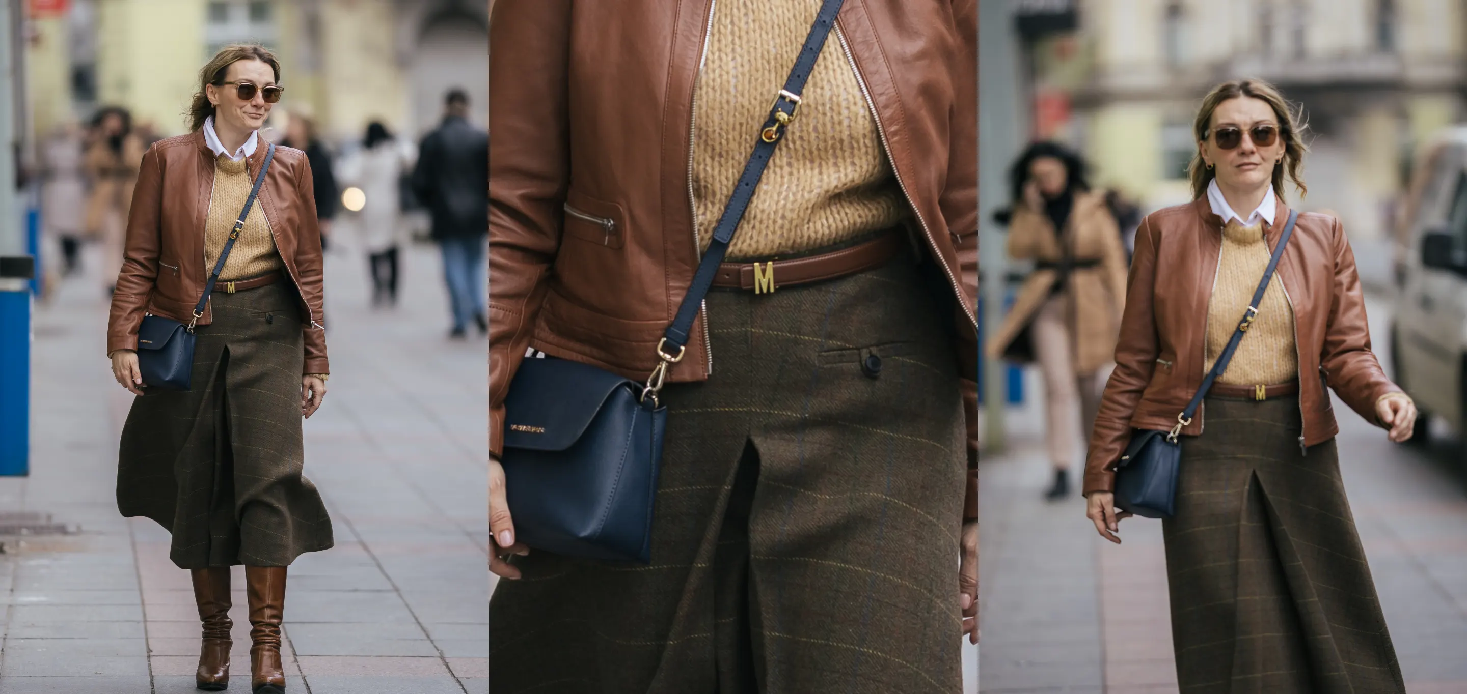 Sreli smo prolaznicu na Titovoj koja zna kako se obući za ovaj prelazni period