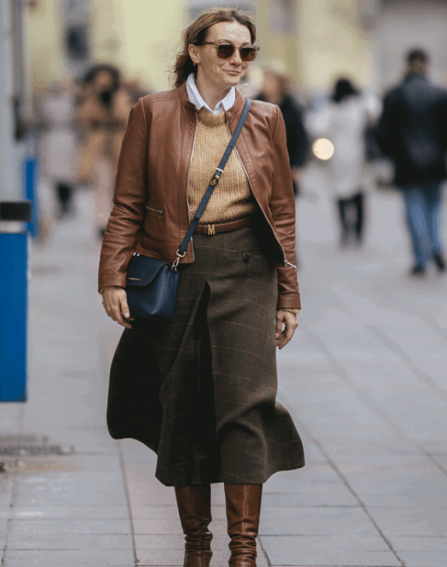 Sreli smo prolaznicu na Titovoj koja zna kako se obući za ovaj prelazni period