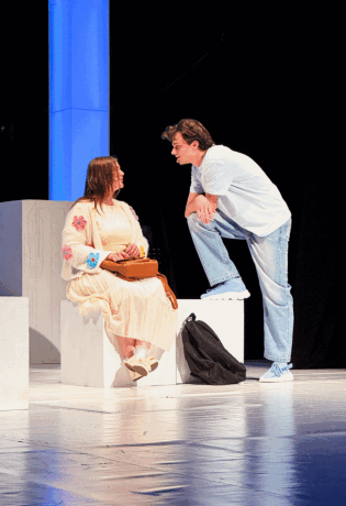 Vodimo vas na zatvorenu probu mjuzikla na bosanskom sa Nikolinom i Sanjinom koji daje Broadway vibe