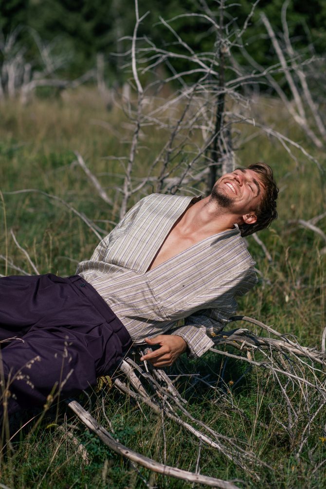 Filip Radovanović u kampanji bh. dizajnera Milana Senića