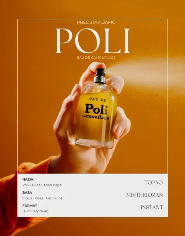 Čekaj, šta? Poli lansirao parfem… vjerovali ili ne, evo detalja.