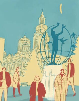 Sarajevo kroz ilustracije prolaznice izgleda kao grad koji smo zaboravili gledati