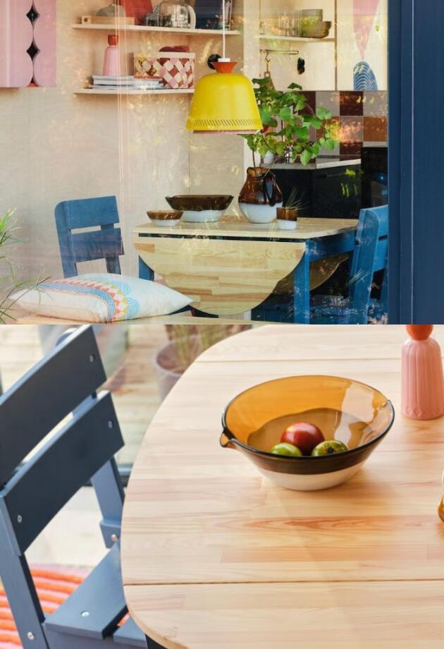 IKEA je snizila plavi set stola i stolica koji rješava problem male trpezarije