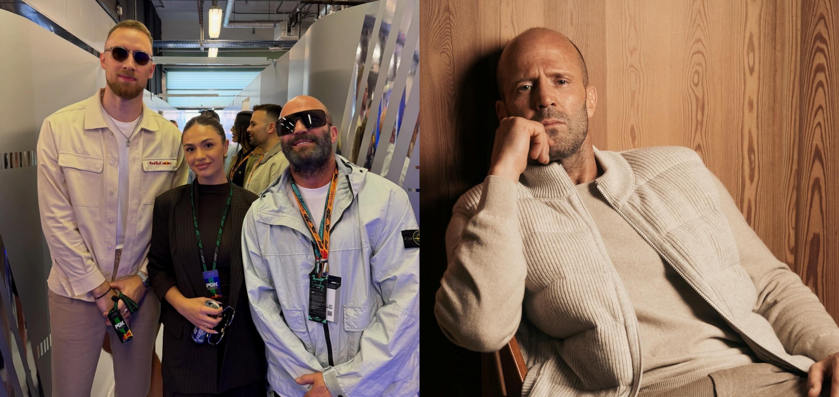 Džanan Musa u društvu Jasona Stathama: Abu Dhabi i F1 iskustvo