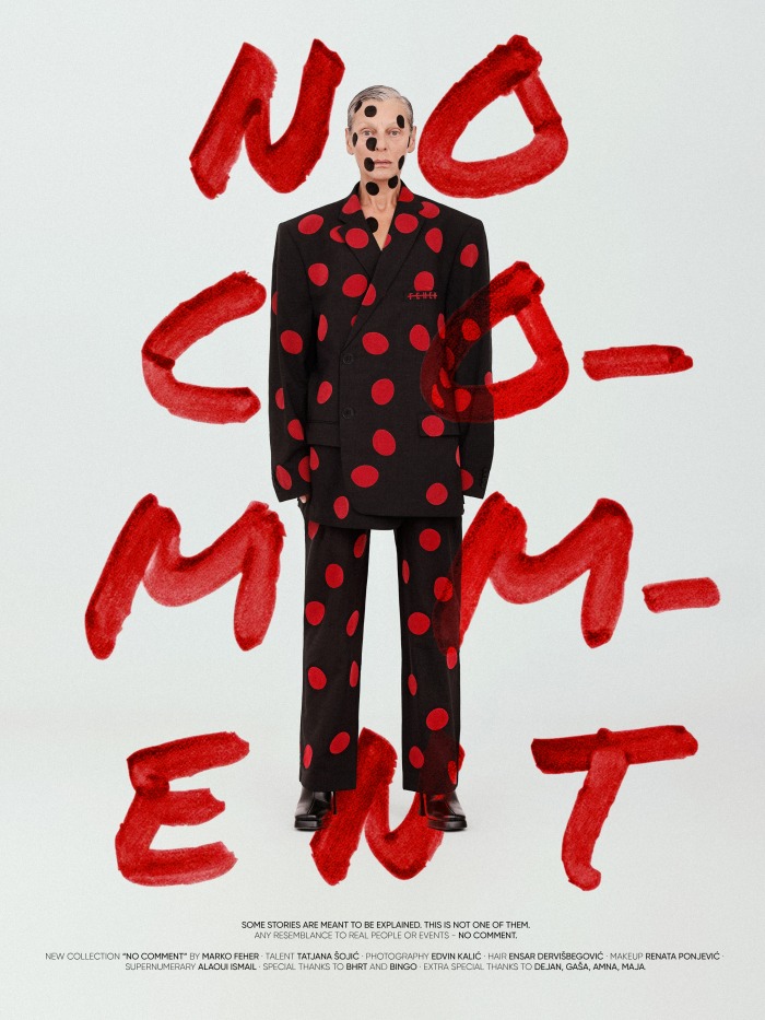 Prvo ćete vidjeti na Bonjour.ba: Marko Feher otvara novo poglavlje kolekcijom „No Comment“