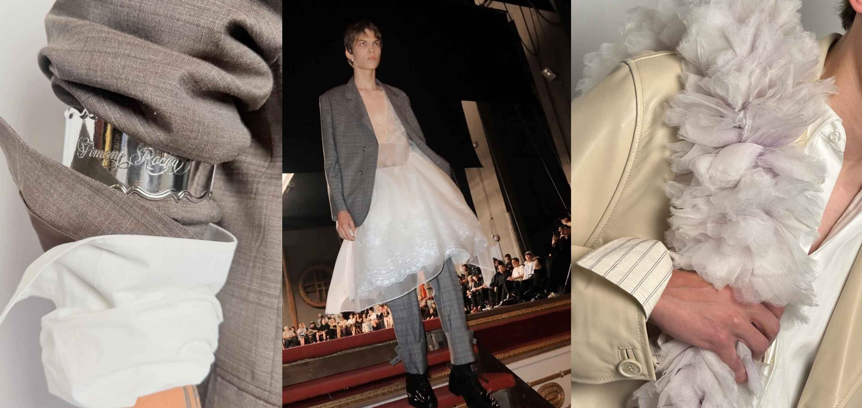 Simone Rocha je na Pitti Uomo pokazala šta muškoj modi nedostaje