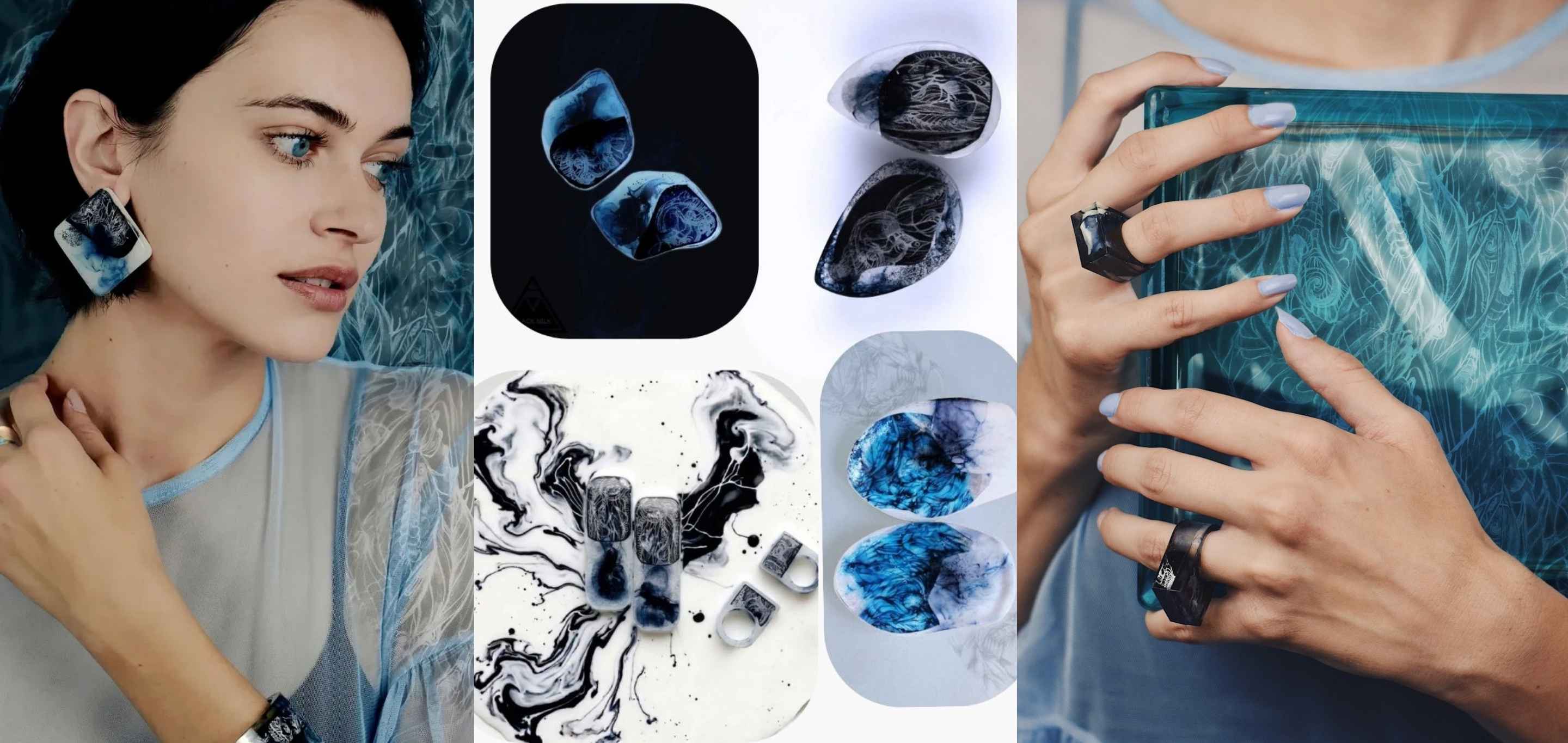 Black Milk je bh. brend nakita iza kojeg stoji akademska slikarica Ella Solaković